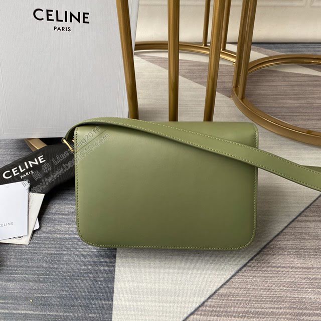 Celine女包 賽琳升級版19年LOGO 凱旋門扣 Celine單肩斜挎女包 187368  slyd2148